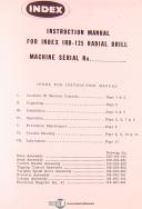 Index-Index Wells Model 45, Verical Milling Parts LIst Year (1959)-45-06